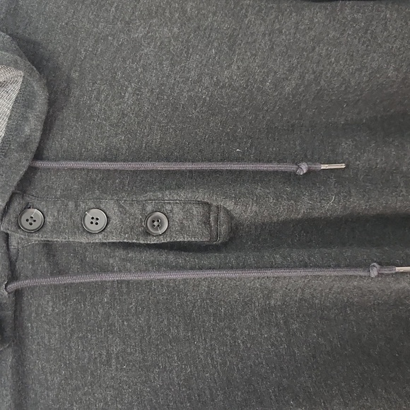 Mizzen + Main Men's Dark Grey Hoodie Size Large - Picture 2 of 10